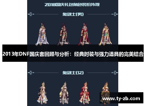 2013年DNF国庆套回顾与分析：经典时装与强力道具的完美结合
